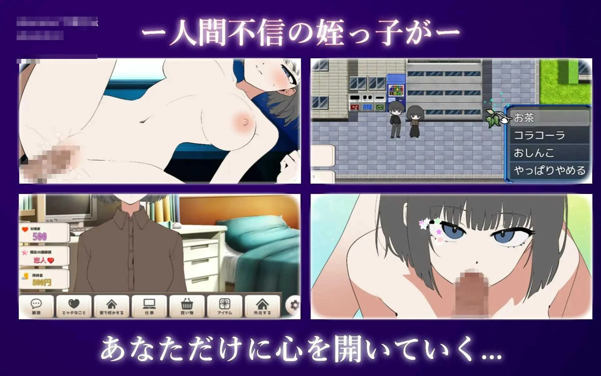 把她养成爱撒娇！和不信人的侄女过日子 【AI汉化】【pc】【690m】【SLG】【百度云/FM】
